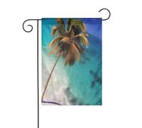 Dlxw Bandiera delle isole dei Caraibi 30,48 x 45,72 cm su entrambi i lati per esterni crea una romantica decorazione da giardino per la casa e l'atmosfera esterna! Migliora il gusto della tua