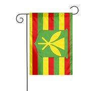 Dlxw Bandiera nativa hawaiana 30,48 x 45,72 cm su entrambi i lati per esterni crea una romantica decorazione da giardino per la casa e l'atmosfera esterna! Migliora il gusto della tua decorazione da