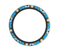 Dlxw Coprivolante antiscivolo per auto, 38,1 cm, universale, elastico, resistente, protezione completa, confortevole, traspirante e inodore, per vacanze alle Maldive