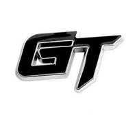 DLXYZML Auto 3D Metallo Adesivo per Volkswagen Golf R,Lega di Alluminio Auto Emblema Adesivi Lettere Adesivi Adesivi Numeri DIY Logo Decorazione Auto Esterno,Black