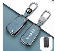 DLXYZML Auto Copri Chiave per Opel Mokka X 2016-2019,TPU Custodia Chiave Cover Chiave Guscio Portachiavi Portachiavi Cover Anti collisione Anticaduta Accessori per Auto,Blue-2Keys
