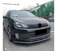 DLXZWF88 Labbro Anteriore dell'auto per Volkswagen Golf 6 High 6 MK6 GTI 2008-12, Frontali Labbro Paraurti Anteriore Sottoparaurti Lama Inferiore Splitter,Bright Black