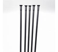 DLZFUDTY Raggi Bici,Raggi Bicicletta 5 PC/Lotto pilastro a Raggio Dritto Pull 2.2mm-2.0mm Raggi di Biciclette Lunghezza 100-310mm Personalizza i Raggi in Acciaio Inossidabile(287mm)