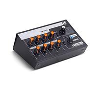 DM-208E Mini Mixer Audio Portatile Commutabile Stereo 4 & Mono 8 Canali Microfono Dj Controller