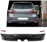 DM Autoteile 3131 Diffusore posteriore posteriore 2 tubi centrali + certificazione ABE compatibile per VW Golf 5 dal 03 al 08