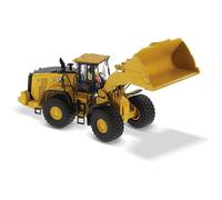 DM DIECAST MASTERS- Diecast Masters 85685-Pala gommata Caterpillar, Next Gen Cat 982XE, Scala 1:50, Circa 7,3 x 7,9 x 20,2 cm, da 14 Anni, Colore Yellow, 85685