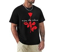DM Enjoy The Silence T-Shirt Quick-Drying t-Shirt Black t Shirts Oversized t Shirt Men