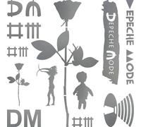 DM Mega Set Argento Depeche Mode Adesivi Auto Deco Pellicola 4061963041383