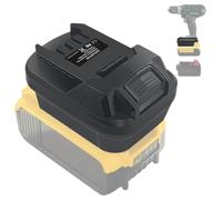 DM20PAR - Adattatore per batteria Dewalt da 20 V, per utensili elettrici Parkside, convertitore per batteria da 18 V, funziona per Parkside 20 V, senza cordless Power