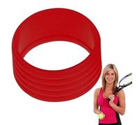 DMAIS Impugnature per Racchetta da Tennis, Overgrip in Fascia di Silicone, Installazione efficiente e Senza Sforzo Correzione 'Impugnatura per Impugnatura da Tennis, Fascia di Impugnatura con Anello