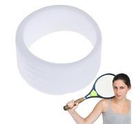 DMAIS Impugnature per Racchetta da Tennis, Overgrip in Fascia di Silicone, Installazione efficiente e Senza Sforzo Correzione 'Impugnatura per Impugnatura da Tennis, Fascia di Impugnatura con Anello