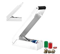 DMAIS Pressa in alluminio | Robusto in alluminio - Macchina Smasher | portatile per riciclare lattine di metallo, sicuro ed efficiente