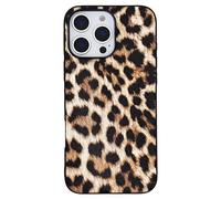 DMaos iPhone 14 Plus Fall für Frauen, Leoparden-Design Kunstleder Abdeckung, klassische Mode für iPhone14 Plus 6.7 Zoll - Braun