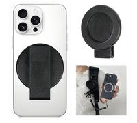 DMaos Supporto magnetico ultra forte per telefono con catena antifurto, fondina staccabile per cintura per uso esterno a mani libere, universale per iPhone, Samsung, Google
