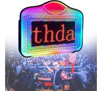 DMBBSAPBSH Presentatore per Bottiglie da Club a LED, Servizio presentatore di bottiglie a LED for nightclub in plastica, scatola luminosa con lettere intercambiabili, for feste private in hotel bar