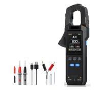 DMC-100 10000 conteggi DC AC Corrente USB ricaricabile Pinza amperometrica Multimetro digitale 600A Pinza amperometrica NCV Strumento misuratore