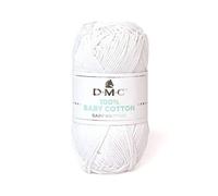 DMC - 100% Baby Cotton - Filato da maglia, studiato per la realizzazione di corredini da neonato | Morbido e piacevole da lavorare | Gomitolo da 50 g - 106 m | disponibile in 27 colori