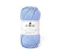 DMC - 100% Baby Cotton - Filato da maglia, studiato per la realizzazione di corredini da neonato | Morbido e piacevole da lavorare | Gomitolo da 50 g - 106 m | disponibile in 27 colori