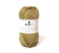 DMC - 100% Baby Cotton - Filato da maglia, studiato per la realizzazione di corredini da neonato | Morbido e piacevole da lavorare | Gomitolo da 50 g - 106 m | disponibile in 27 colori