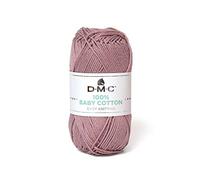 DMC - 100% Baby Cotton - Filato da maglia, studiato per la realizzazione di corredini da neonato | Morbido e piacevole da lavorare | Gomitolo da 50 g - 106 m | disponibile in 27 colori