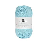 DMC - 100% Baby Cotton - Filato da maglia, studiato per la realizzazione di corredini da neonato | Morbido e piacevole da lavorare | Gomitolo da 50 g - 106 m | disponibile in 27 colori