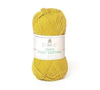 DMC - 100% Baby Cotton - Filato da maglia, studiato per la realizzazione di corredini da neonato | Morbido e piacevole da lavorare | Gomitolo da 50 g - 106 m | disponibile in 27 colori