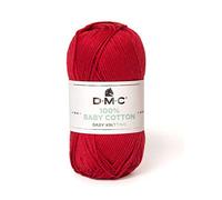 DMC - 100% Baby Cotton - Filato da maglia, studiato per la realizzazione di corredini da neonato | Morbido e piacevole da lavorare | Gomitolo da 50 g - 106 m | disponibile in 27 colori