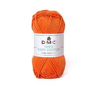 DMC - 100% Baby Cotton - Filato da maglia, studiato per la realizzazione di corredini da neonato | Morbido e piacevole da lavorare | Gomitolo da 50 g - 106 m | disponibile in 27 colori