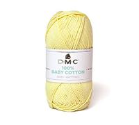 DMC - 100% Baby Cotton - Filato da maglia, studiato per la realizzazione di corredini da neonato | Morbido e piacevole da lavorare | Gomitolo da 50 g - 106 m | disponibile in 27 colori