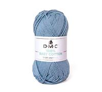 DMC - 100% Baby Cotton - Filato da maglia, studiato per la realizzazione di corredini da neonato | Morbido e piacevole da lavorare | Gomitolo da 50 g - 106 m | disponibile in 27 colori