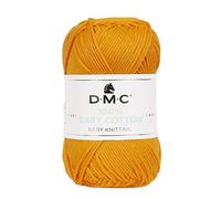 DMC - 100% Baby Cotton - Filato da maglia, studiato per la realizzazione di corredini da neonato | Morbido e piacevole da lavorare | Gomitolo da 50 g - 106 m | disponibile in 27 colori