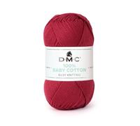 DMC - 100% Baby Cotton - Filato da maglia, studiato per la realizzazione di corredini da neonato | Morbido e piacevole da lavorare | Gomitolo da 50 g - 106 m | disponibile in 27 colori