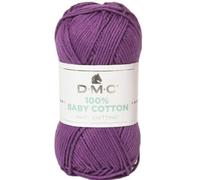 DMC - 100% Baby Cotton - Filato da maglia, studiato per la realizzazione di corredini da neonato | Morbido e piacevole da lavorare | Gomitolo da 50 g - 106 m | disponibile in 27 colori