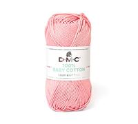 DMC - 100% Baby Cotton - Filato da maglia, studiato per la realizzazione di corredini da neonato | Morbido e piacevole da lavorare | Gomitolo da 50 g - 106 m | disponibile in 27 colori