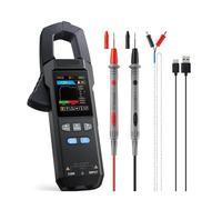 DMC-100 DC AC Corrente Tensione Pinza Misuratrice Caricabatterie USB 10000 Conteggi 600A Amperometro Tester NCV Elettricista Strumenti