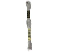DmC 117 - 453 Six Stranded Cotton Embroidery Floss, Light Shell Grigio, 8 m