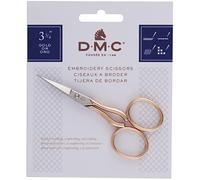 DMC 6123/3 - Forbici da ricamo, 9,5 cm, oro/argento