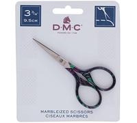 Dmc 6127-3 Forbici marmorizzate, 9,5 cm, rosso