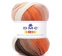 DMC - Brio - Filato da maglia | Ideale per la realizzazione di capi d'abbigliamento | 100 g - 345 m | 18 colori