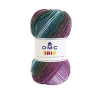 DMC - Brio - Filato da maglia | Ideale per la realizzazione di capi d'abbigliamento | 100 g - 345 m | 18 colori
