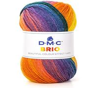 DMC - Brio - Filato da maglia | Ideale per la realizzazione di capi d'abbigliamento | 100 g - 345 m | 18 colori