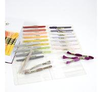 DMC - Busta organizer in plastica per archettiin plastica, un accessorio ideale per conservare i filati da ricamo