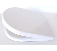 DMC - Copriwater Compatibile per Sanitari Flaminia Link MOD. Giove in termoindurente, Colore: Bianco