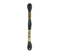 DMC Cotone da ricamo a 6 fili da 8,7 m, grigio peltro scuro, 8 metri