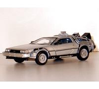 RITORNO AL FUTURO Parte 2 Modello Auto DeLorean DieCast 20cm WELLY Originale