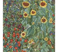DMC Fattoria Giardino con Girasoli Kit, Tessuto Cotone, Vario