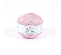 DmC-Filato di Petra, in Puro Cotone, Bambina, Rosa, Taglia 5