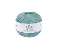 DMC-Filato di Petra, in puro cotone, colore: turchese, dimensione 5