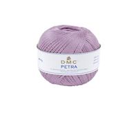 DMC-Filato di Petra, in Puro Cotone, Misura 5, Colore: Viola