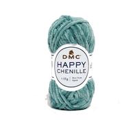 DMC Garn – Filato per uncinetto Happy Chenille – 100% poliestere effetto velluto – Oeko‑Tex